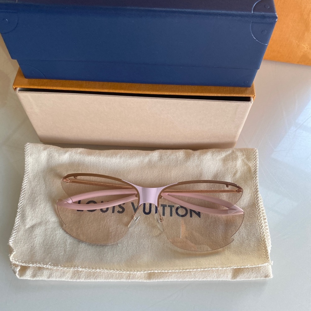 Bohemian Vuittony Square sunglasses